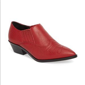 Like new Rebecca Minkoff red Koso cowboy booties